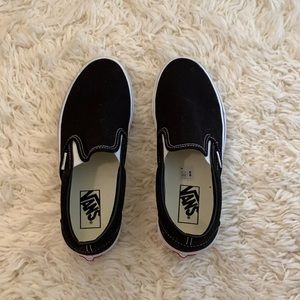 Black Slip on Vans